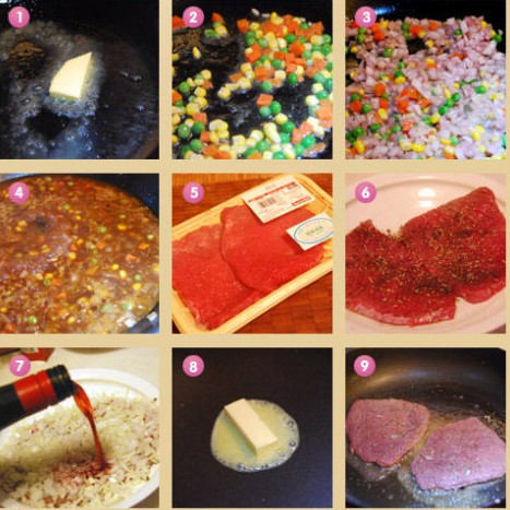 情人節(jié)晚餐:紅酒黑胡椒牛排的做法圖文步驟