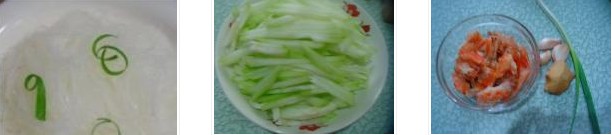 節(jié)瓜蝦米粉絲煲的做法圖文步驟