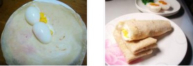 春餅卷雞蛋的做法圖文步驟