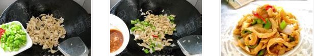 烤肉料素炒面筋的做法圖文步驟