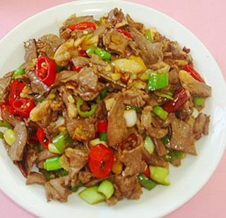 雙椒炒豬心的做法 雙椒炒豬心的做法