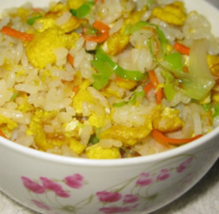 蔬菜什錦炒飯的做法 蔬菜什錦炒飯的做法