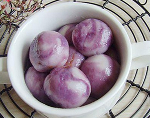 合家團(tuán)圓—紫薯琉璃湯圓的做法 合家團(tuán)圓—紫薯琉璃湯圓的做法