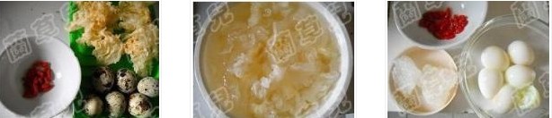 銀耳燉鵪鶉蛋的做法圖文步驟