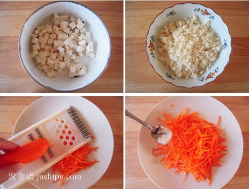 清淡素雅的炸素丸子的做法 m.sk010.cn