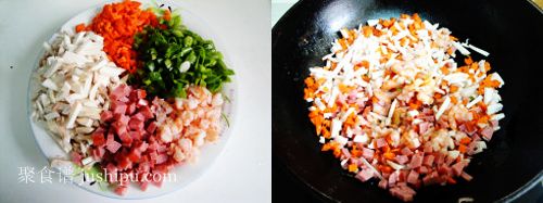 中國式披薩 蝦仁雞蛋餅的做法 m.sk010.cn