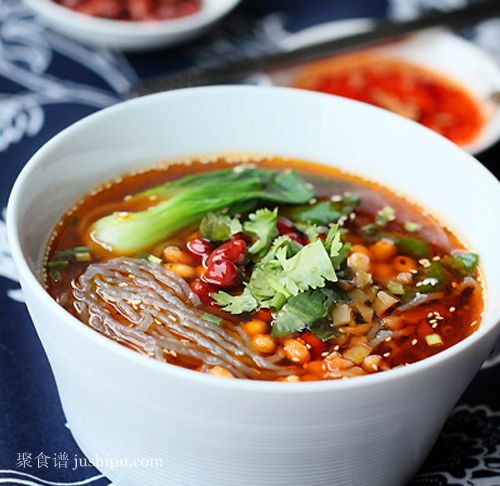 四川特色小吃 酸辣粉的做法 m.sk010.cn