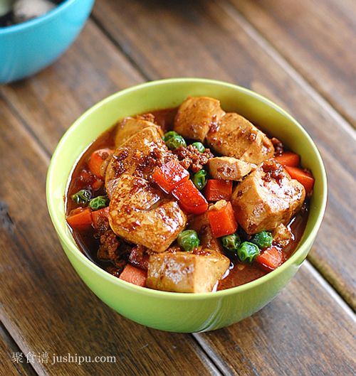 下飯家常菜 醬燒豆腐的做法 下飯家常菜 醬燒豆腐的做法