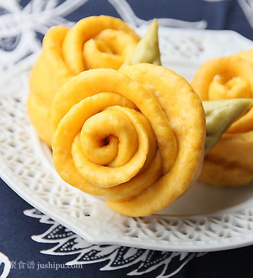 燕麥玫瑰花卷的做法 燕麥玫瑰花卷的做法