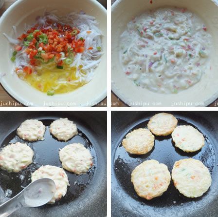 煎蘿卜絲餅的做法 m.sk010.cn