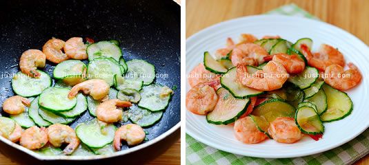 蝦仁炒瓜片的做法 m.sk010.cn