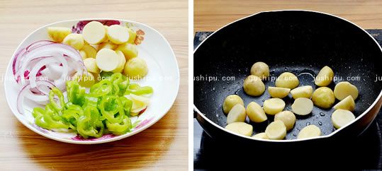 小土豆燒魷魚的做法 m.sk010.cn