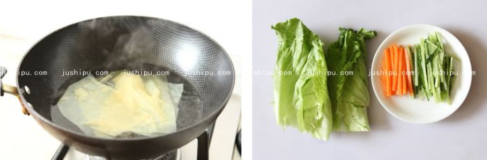 生菜豆皮卷的做法 m.sk010.cn