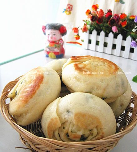 蔥油卷火燒的做法 m.sk010.cn