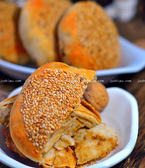 香酥麻醬燒餅的做法 m.sk010.cn