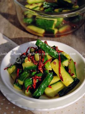 快手素菜 五味黃瓜條的做法 快手素菜 五味黃瓜條的做法