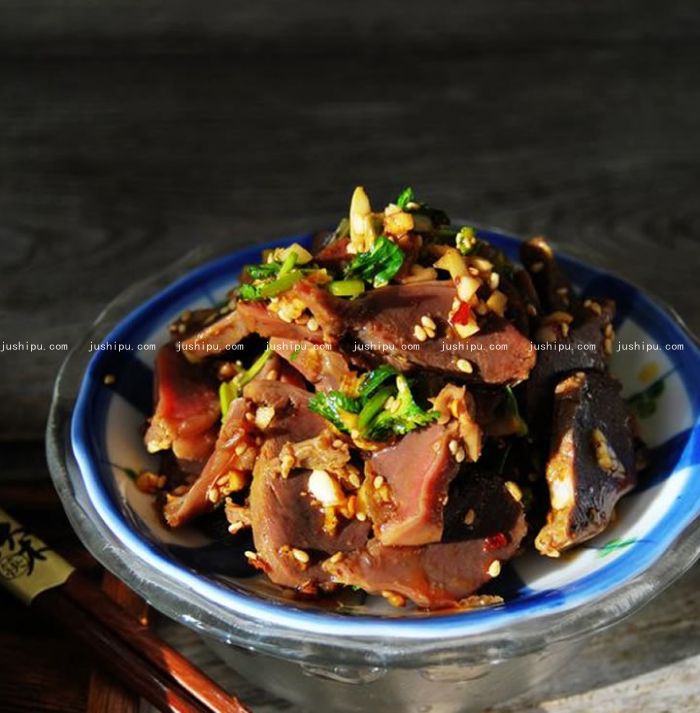 香辣拌鴨肫的做法 m.sk010.cn