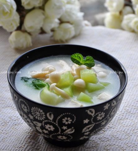 翡翠白玉湯的做法 m.sk010.cn