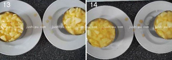 水蜜桃奶油小蛋糕的做法 m.sk010.cn