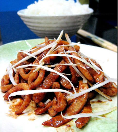 京醬魷魚(yú)絲的做法 m.sk010.cn