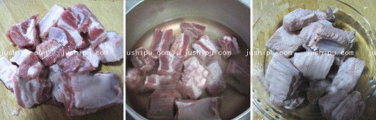 菜干燒肋排的做法 m.sk010.cn