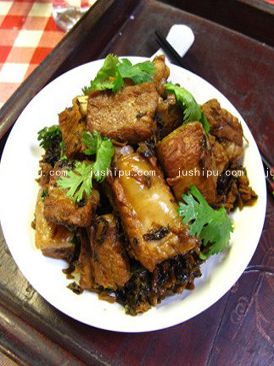 菜干燒肋排的做法 菜干燒肋排的做法