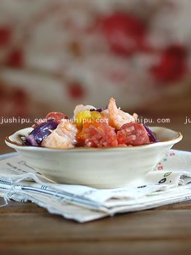 雜炒蝦球的做法 雜炒蝦球的做法