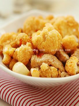 快手家常菜 家庭版干鍋花菜的做法 快手家常菜 家庭版干鍋花菜的做法