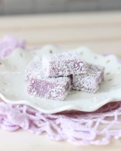 紫薯涼糕的做法 m.sk010.cn