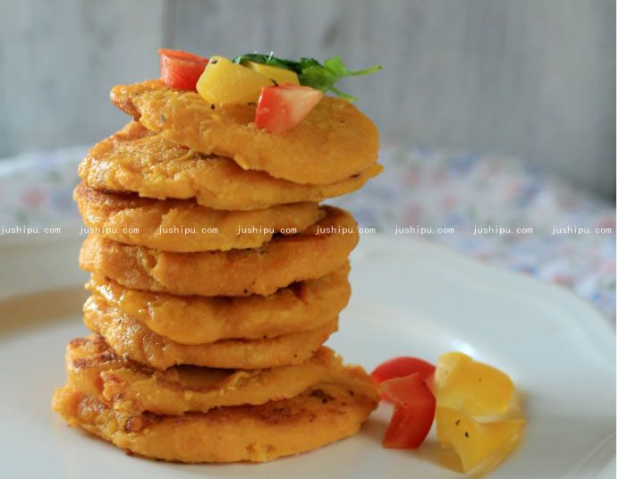 南瓜豆渣餅的做法 m.sk010.cn