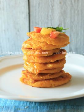 南瓜豆渣餅的做法 南瓜豆渣餅的做法