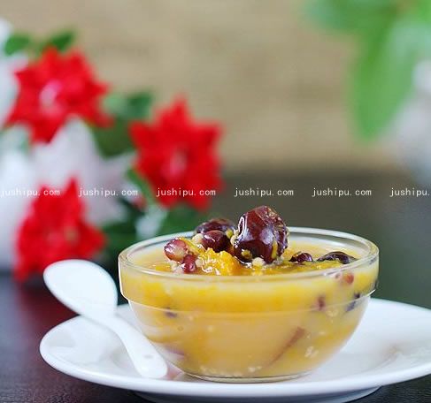 南瓜紅棗雜糧粥的做法 m.sk010.cn