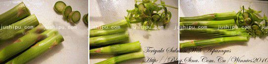 照燒三文魚配煎蘆筍的做法 m.sk010.cn