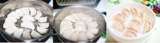 蘿卜豆腐素餡蒸餃的做法 m.sk010.cn