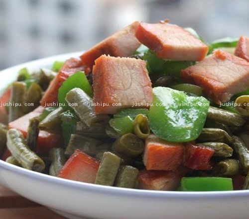酸豆角炒圓椒的做法 m.sk010.cn