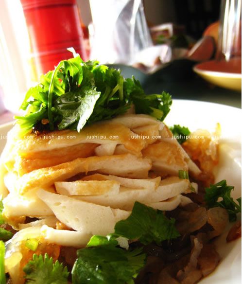 魚豆腐拌海蜇的做法 m.sk010.cn