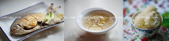 銀耳炆鯧魚的做法 m.sk010.cn