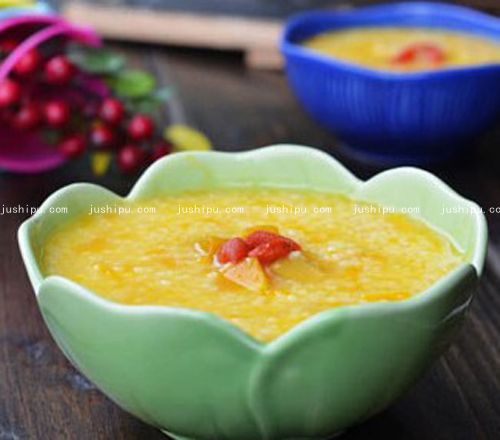 南瓜小米粥的做法 m.sk010.cn