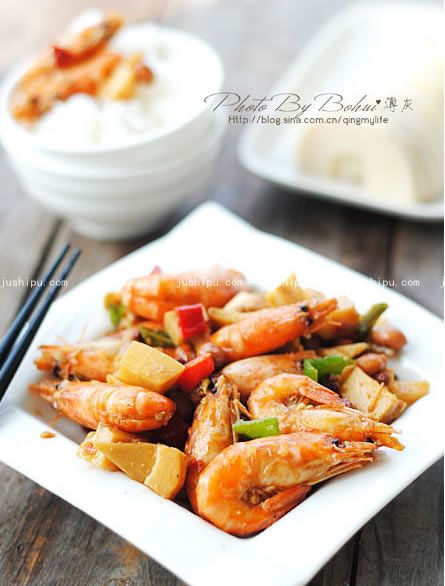 筍丁香辣蝦的做法 m.sk010.cn