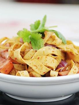 孜然豆腐皮的做法 孜然豆腐皮的做法