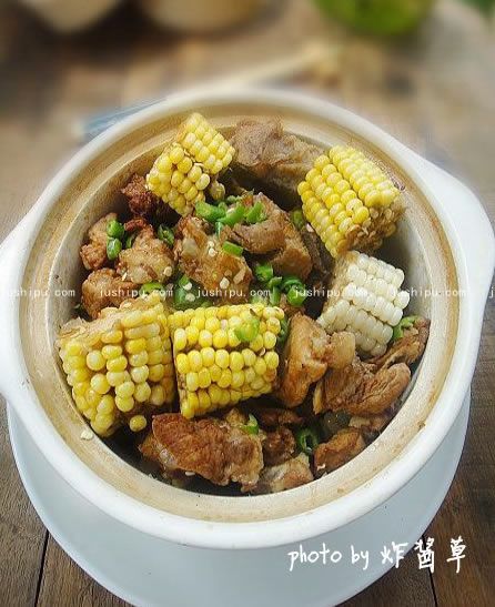 排骨玉米煲的做法 m.sk010.cn