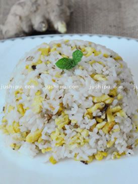 炒姜飯的做法 炒姜飯的做法