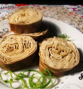 香鹵豆皮卷的做法 m.sk010.cn