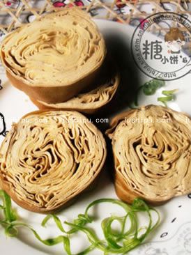 香鹵豆皮卷的做法 香鹵豆皮卷的做法
