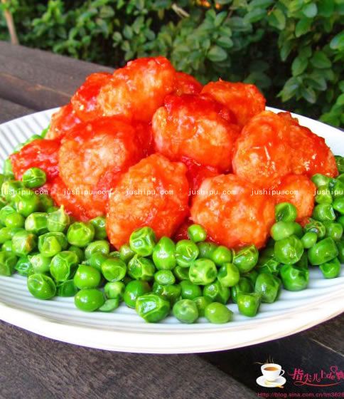 茄汁蝦丸的做法 m.sk010.cn