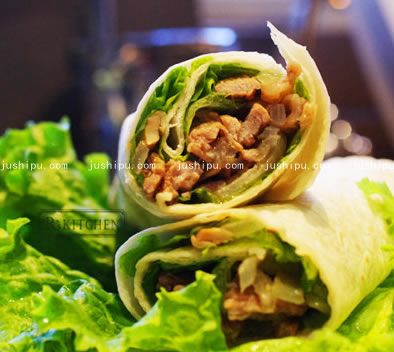 洋蔥蘑菇牛肉法拉卷的做法 洋蔥蘑菇牛肉法拉卷的做法