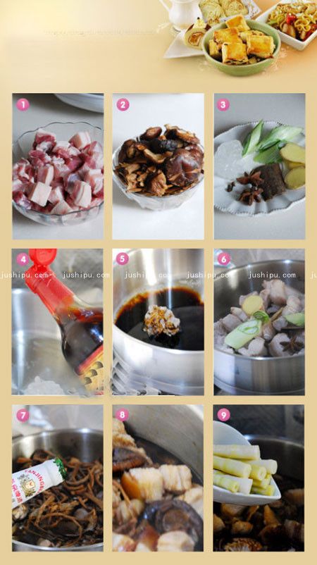 菌菇五花肉的做法 m.sk010.cn