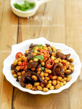 醬肉皮炒黃豆的做法 醬肉皮炒黃豆的做法