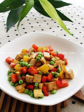 蠔油炒四丁的做法 蠔油炒四丁的做法