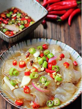 冰鎮(zhèn)酸辣海蜇頭的做法 冰鎮(zhèn)酸辣海蜇頭的做法